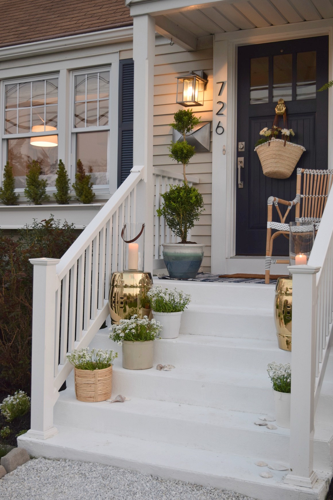 Front Porch Ideas and Designing the Outdoors - Nesting With Grace