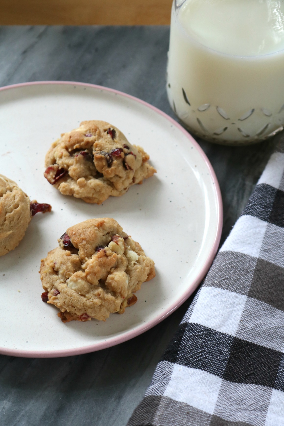 Favorite Cranberry and White Chocolate Chip Cookies