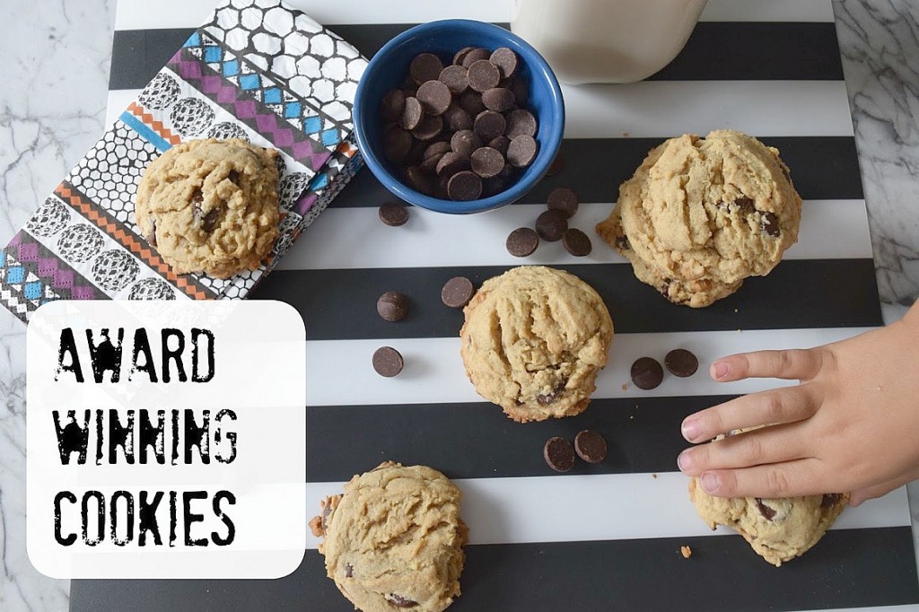 Recipe for award winning chocolate chip cookies