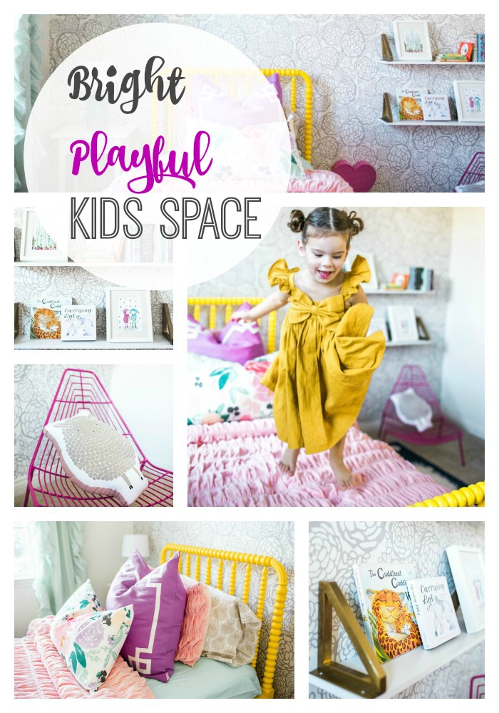Kids space bright and playful