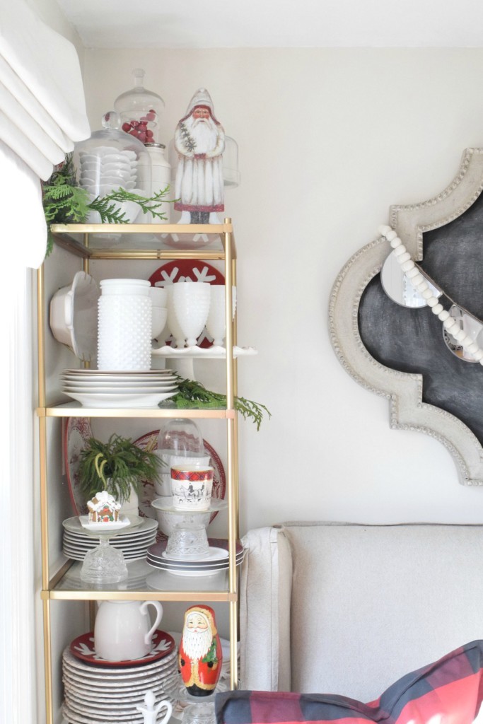 Kitchen dishes and storage styling