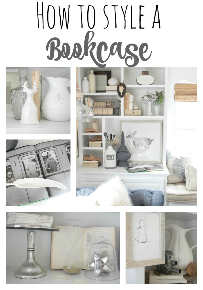 Bookcase and art styling tips