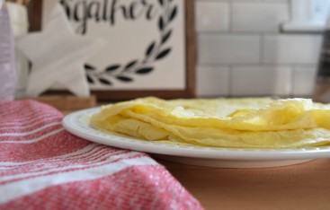 Birthday traditions and crepe recipe
