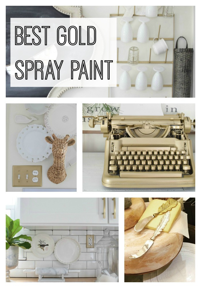 Best and favorite gold spray paint