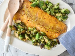 Favorite Healthy Dinner Mustard Salmon Recipe