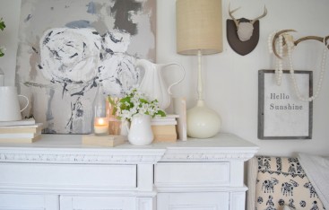 living room DIY and art from deannart