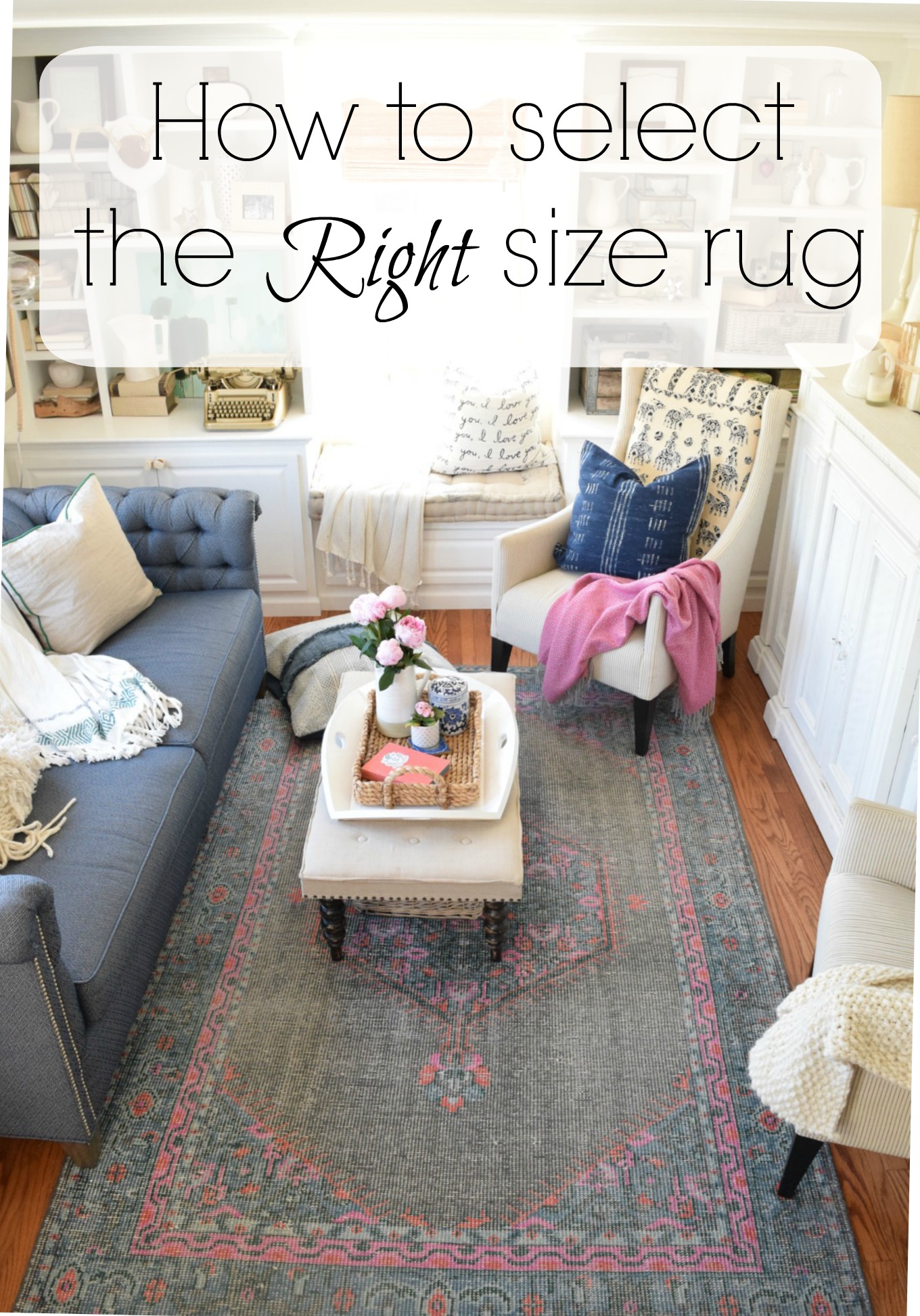 What I learned from HGVT Joanna Gaines on picking the right size rug