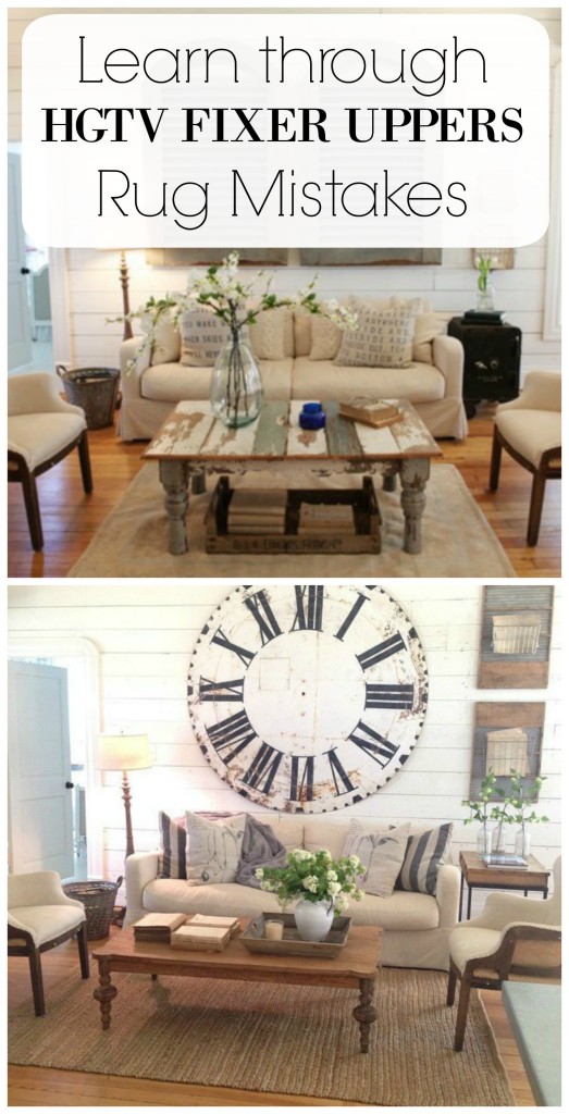What I learned from HGVT Joanna Gaines on picking the right size rug