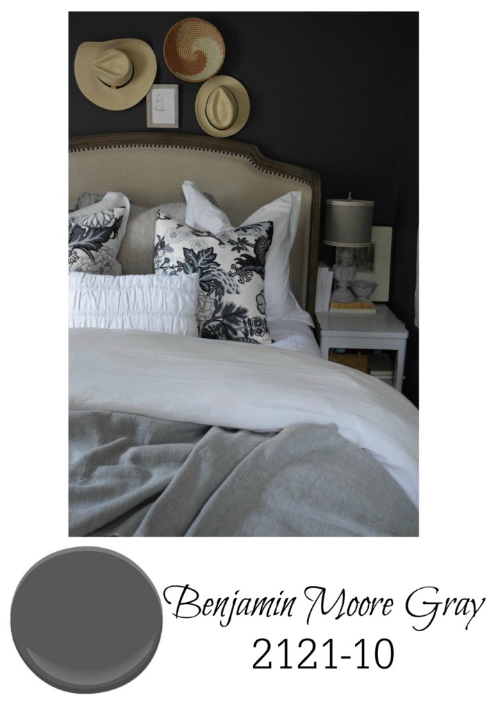Best Gray paint for bedroom walls from Benjamin Moore