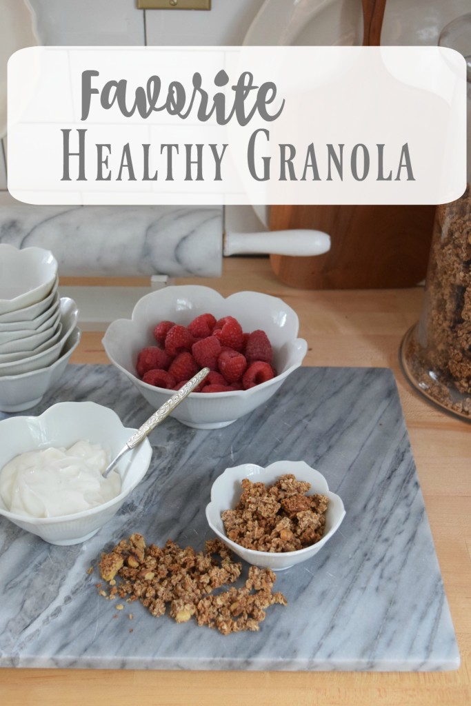 Healthy Granola Recipe and Healthy Snack