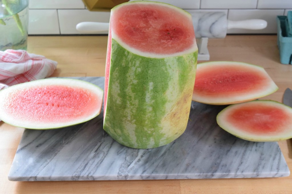 Watermelon Cake Recipe idea from Pinterest and Cake Topper idea