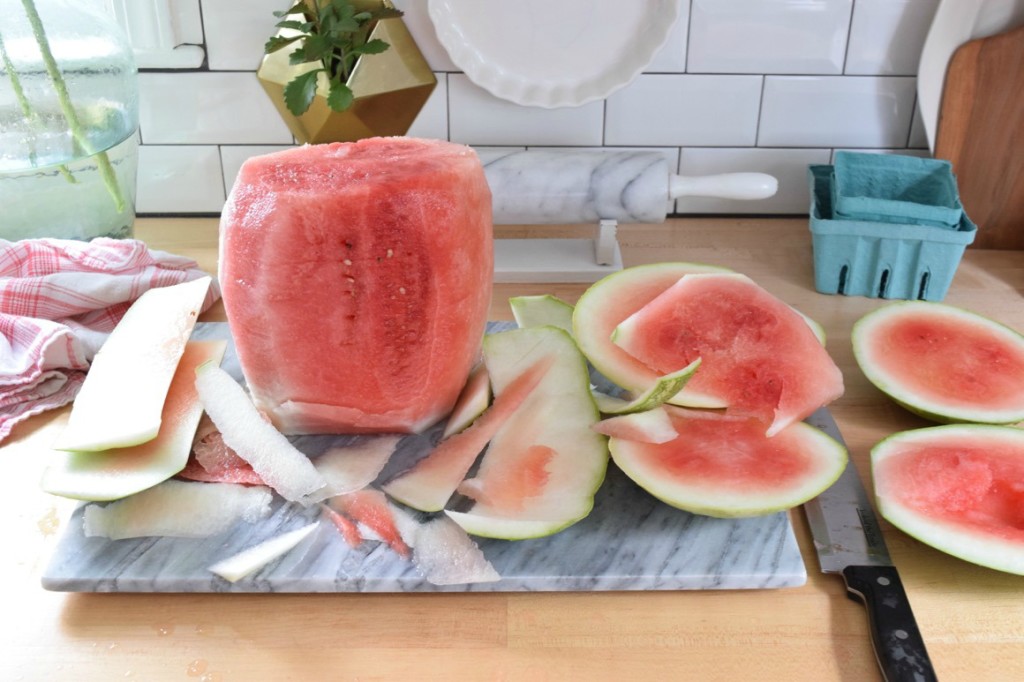 Watermelon Cake Recipe idea from Pinterest and Cake Topper idea