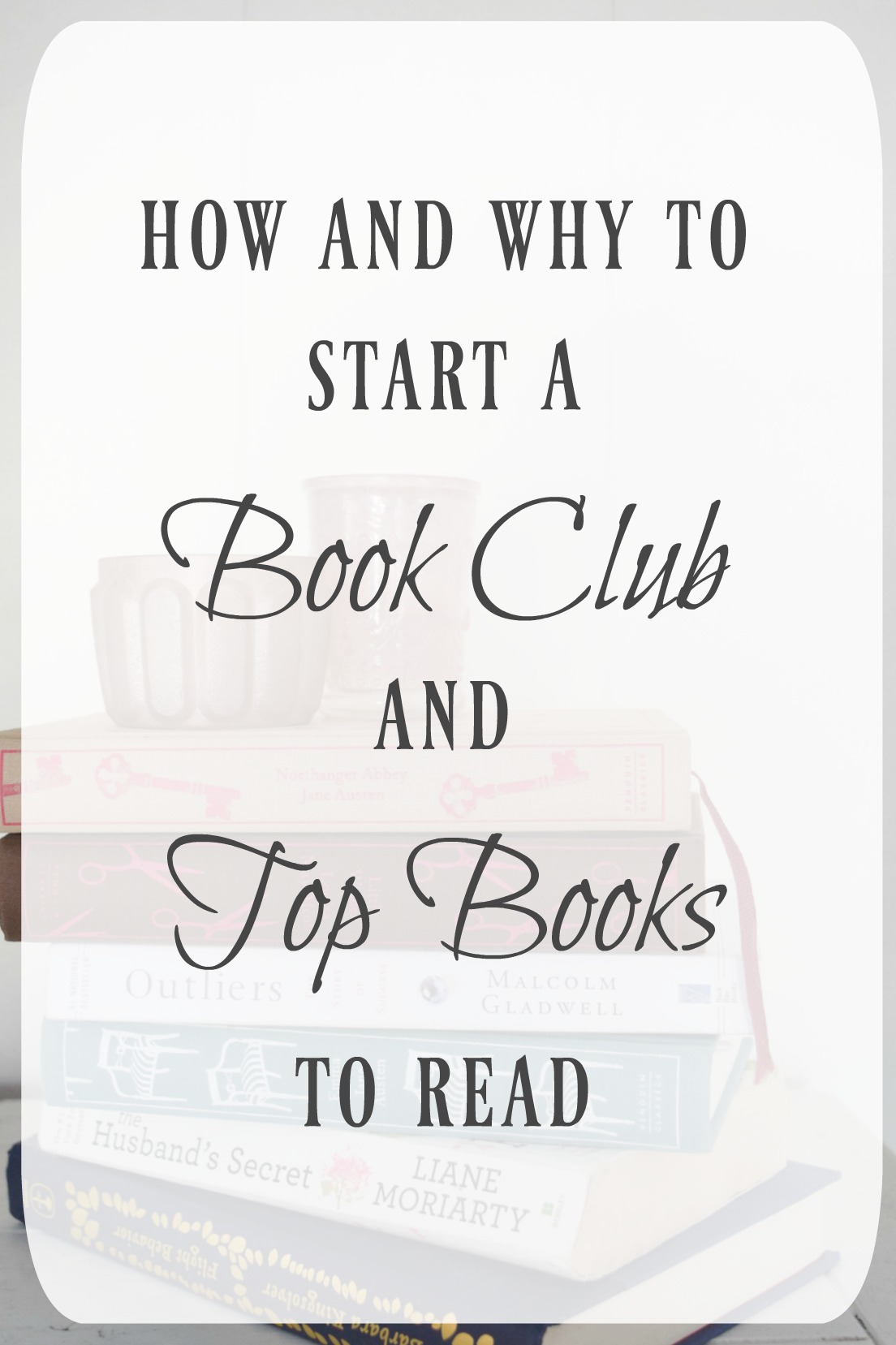 Book Cub- Top Book Club Picks and How to start a Book Club