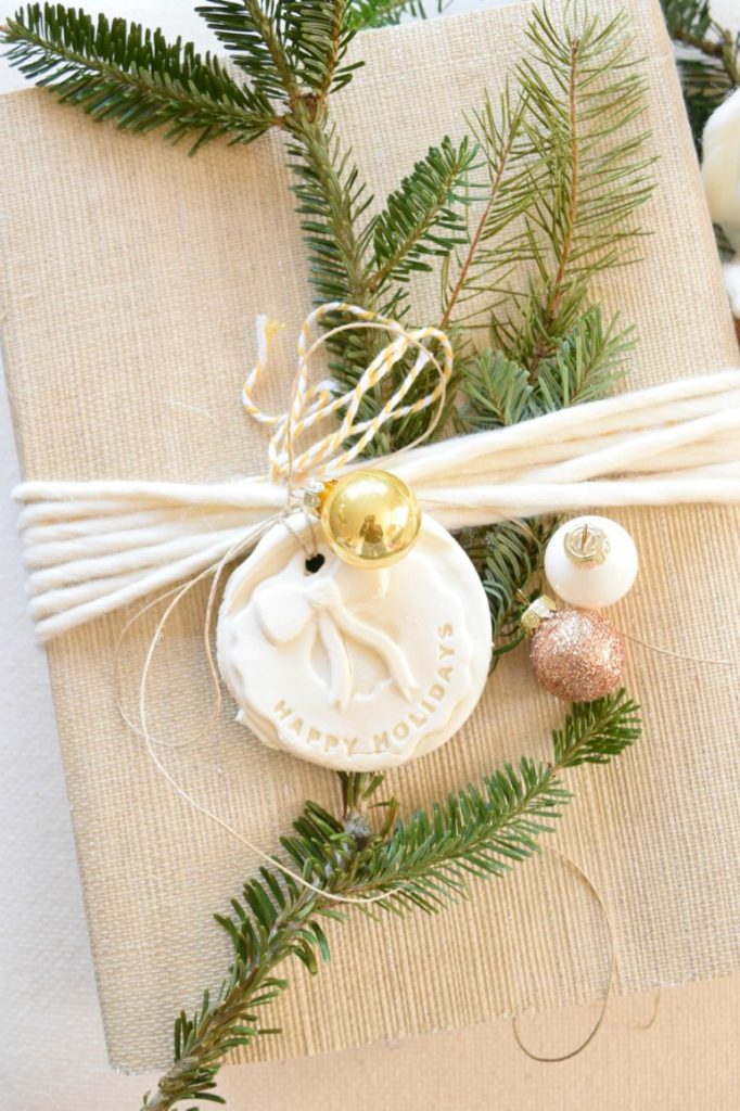 Homemade Christmas Gift Tags- Better than Salt Dough