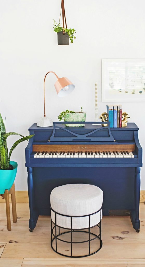 Trendy Home Decor- That Will Last- Painted Piano's