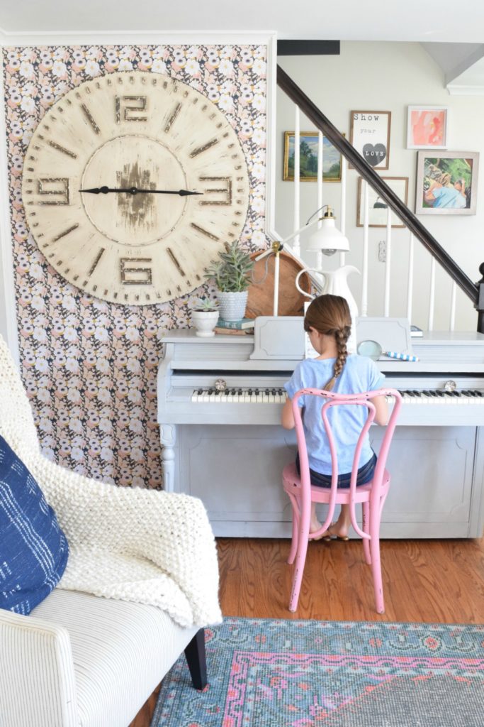 Friday Favorites- Home Tour, Home Decor and Painted Piano
