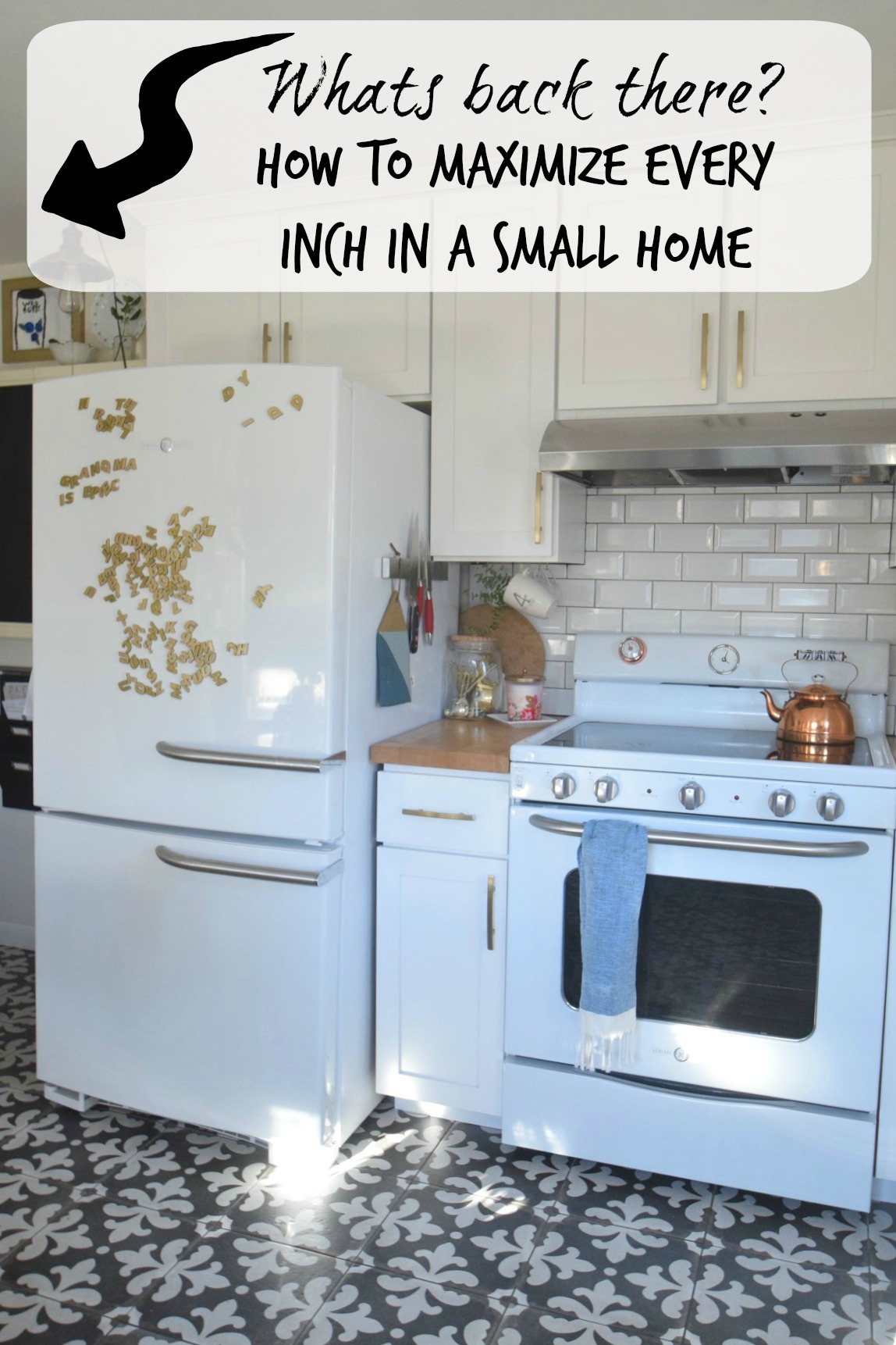 Maximize every inch in your small kitchen - Nesting With Grace