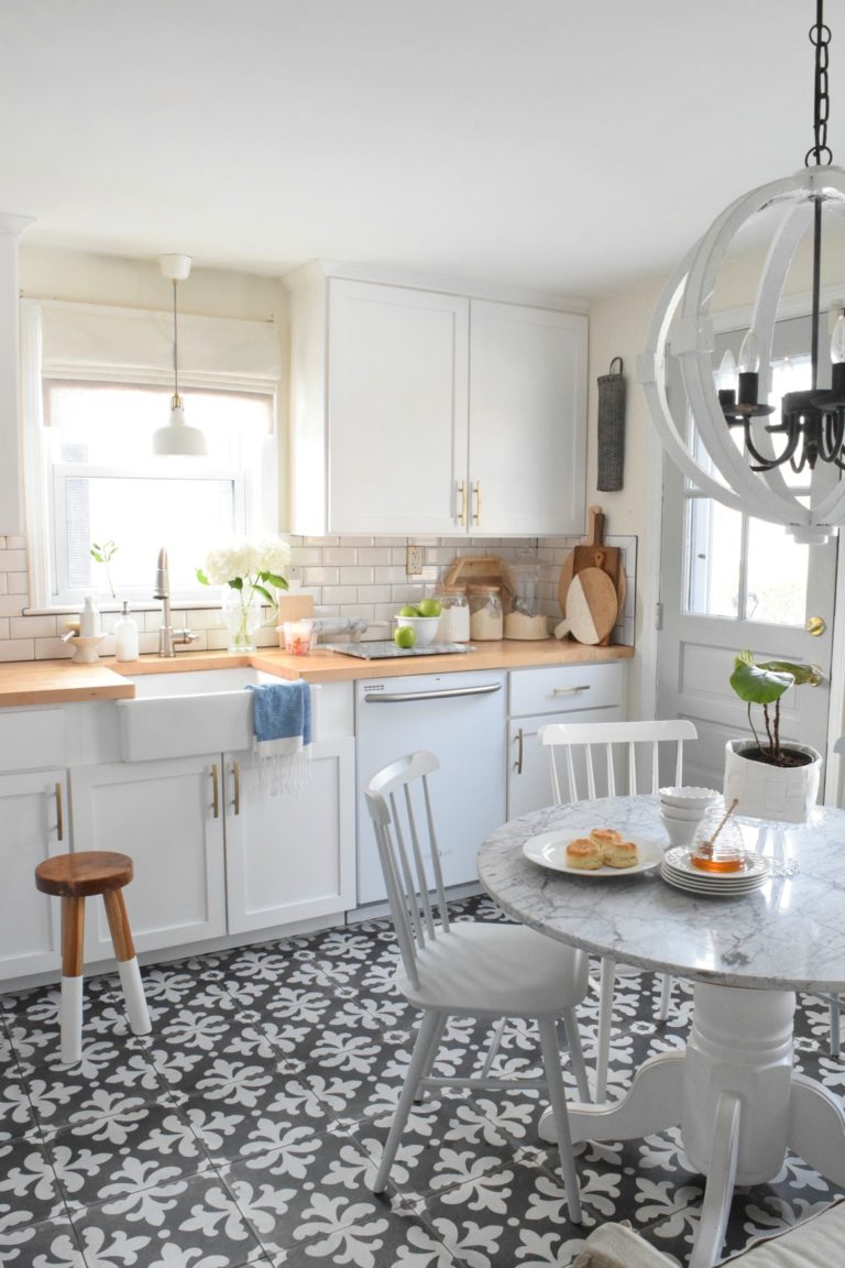 Spring House Kitchen Spring Home Tour in our Cape 2017 - Nesting With Grace