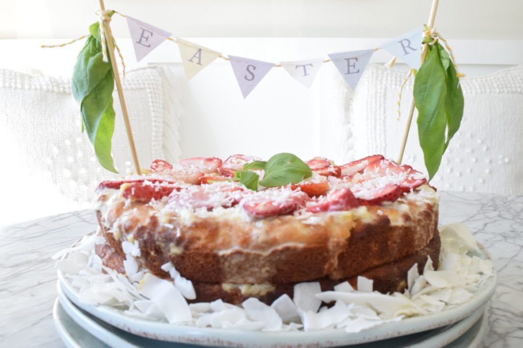 Coconut Pineapple Cake- Paleo and Gluten Free Cake