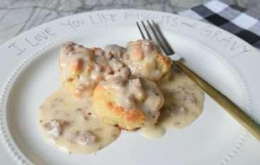 Biscuits and Gravy- Family Recipe and Paleo Version
