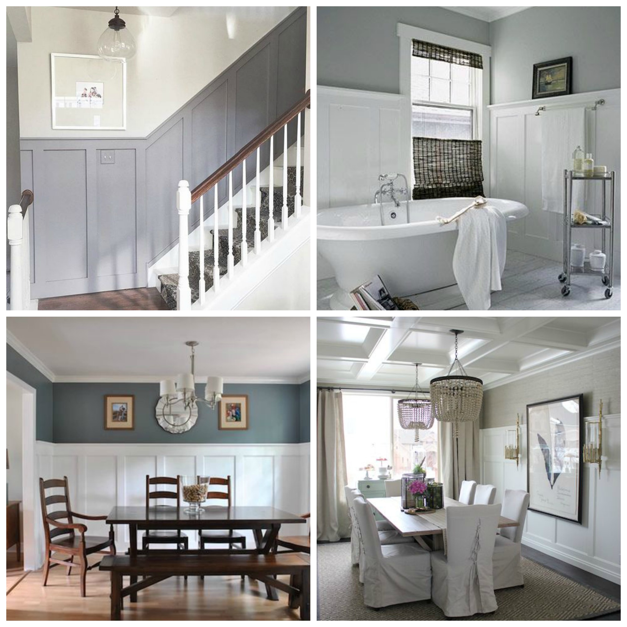 Wainscoting Walls- Where to hang art the DO's and Dont's