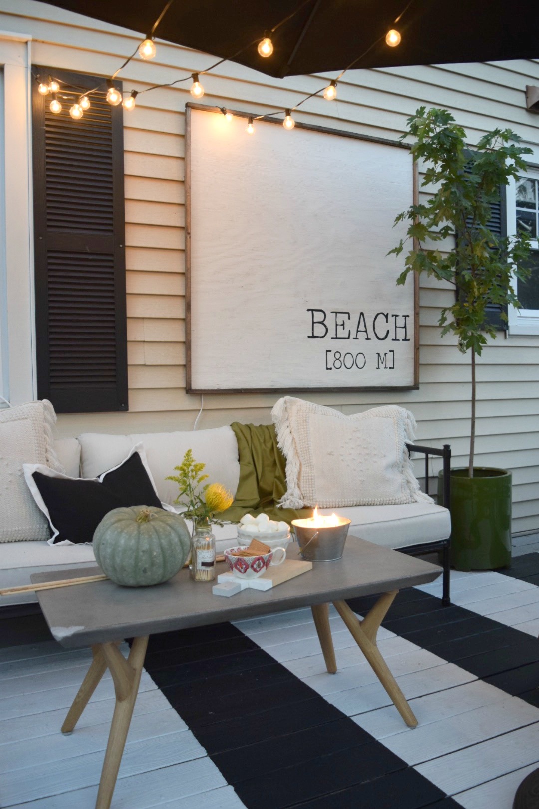 convert deck into living space on Outdoor Patio Now We Really Love It Nesting With Grace