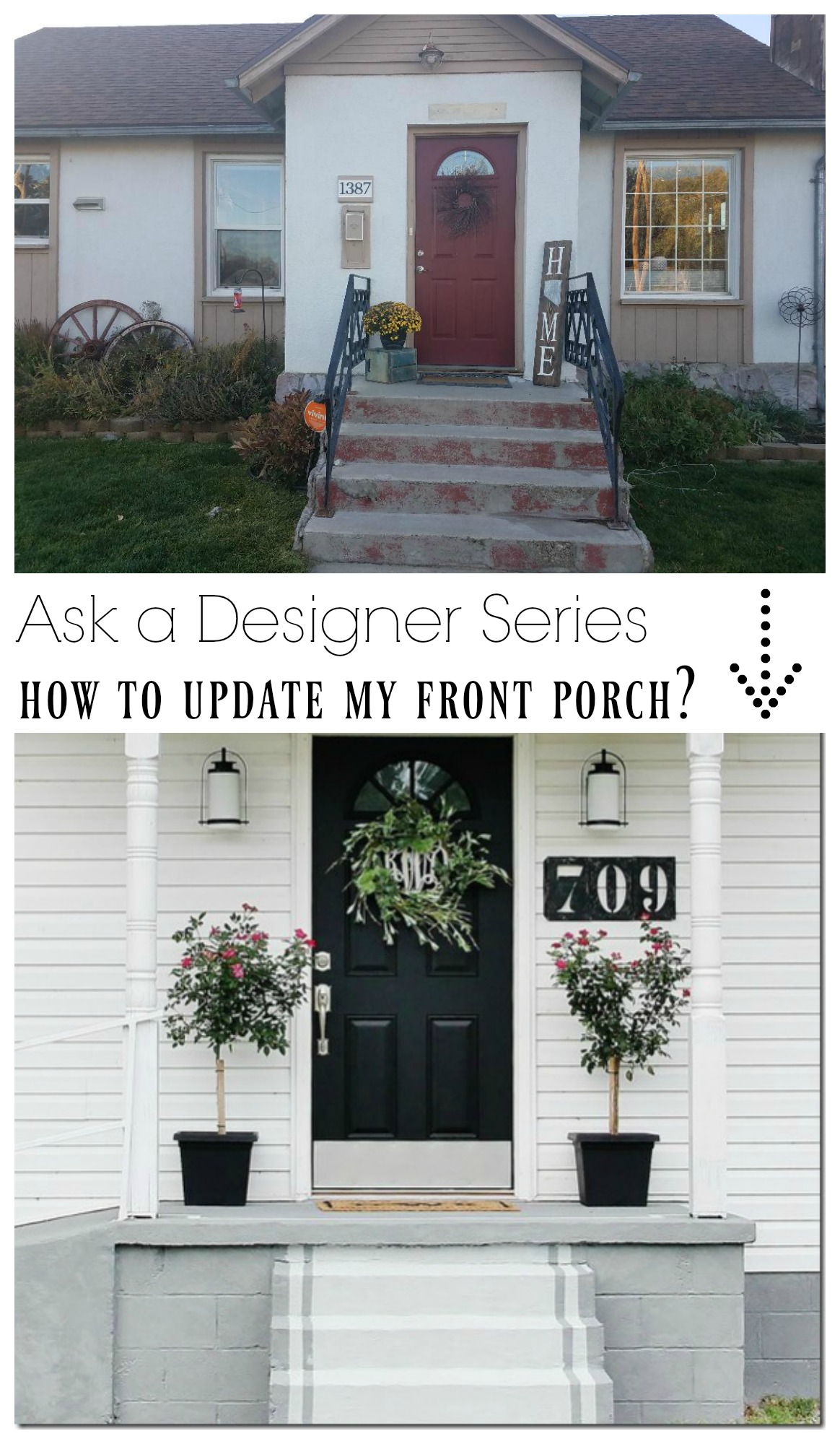 Ask a Designer Series- How to give my home some Curb Appeal?