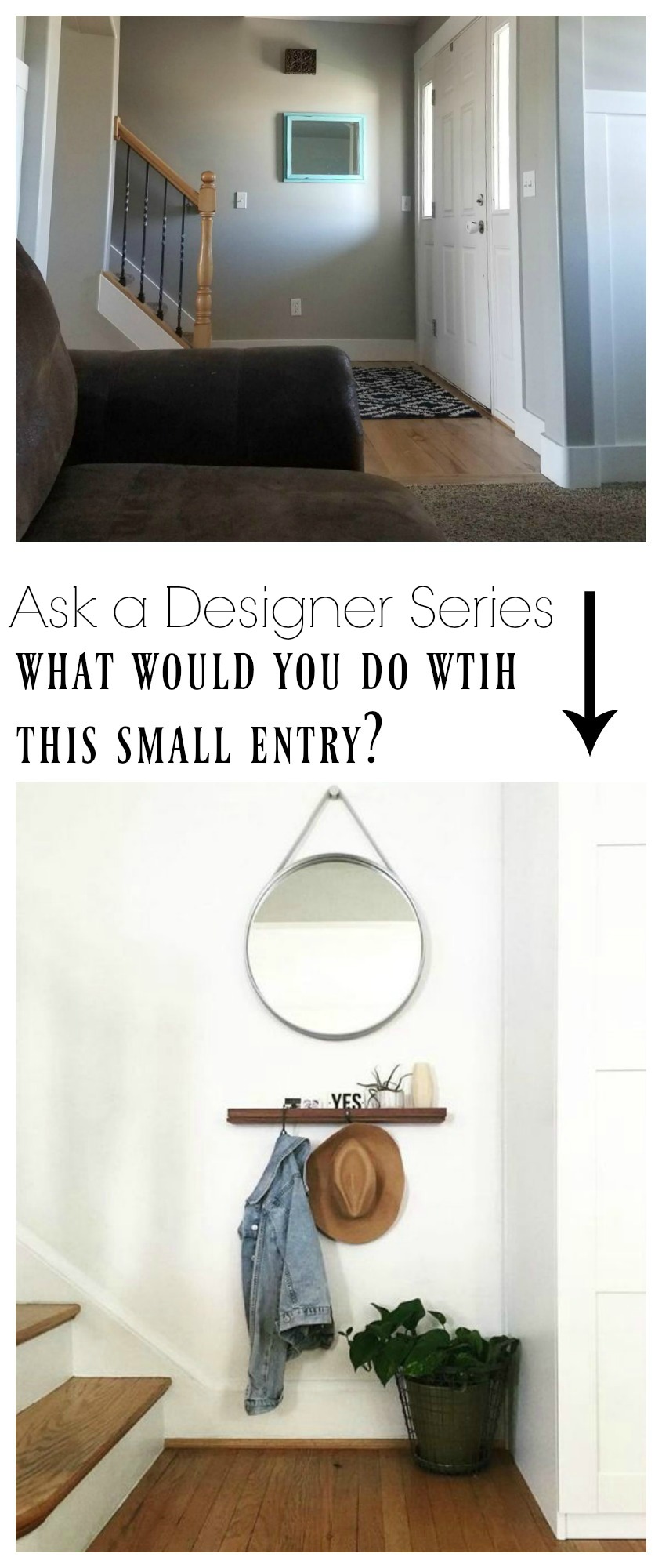 Ask a Designer Series- What would you do with this small entry?