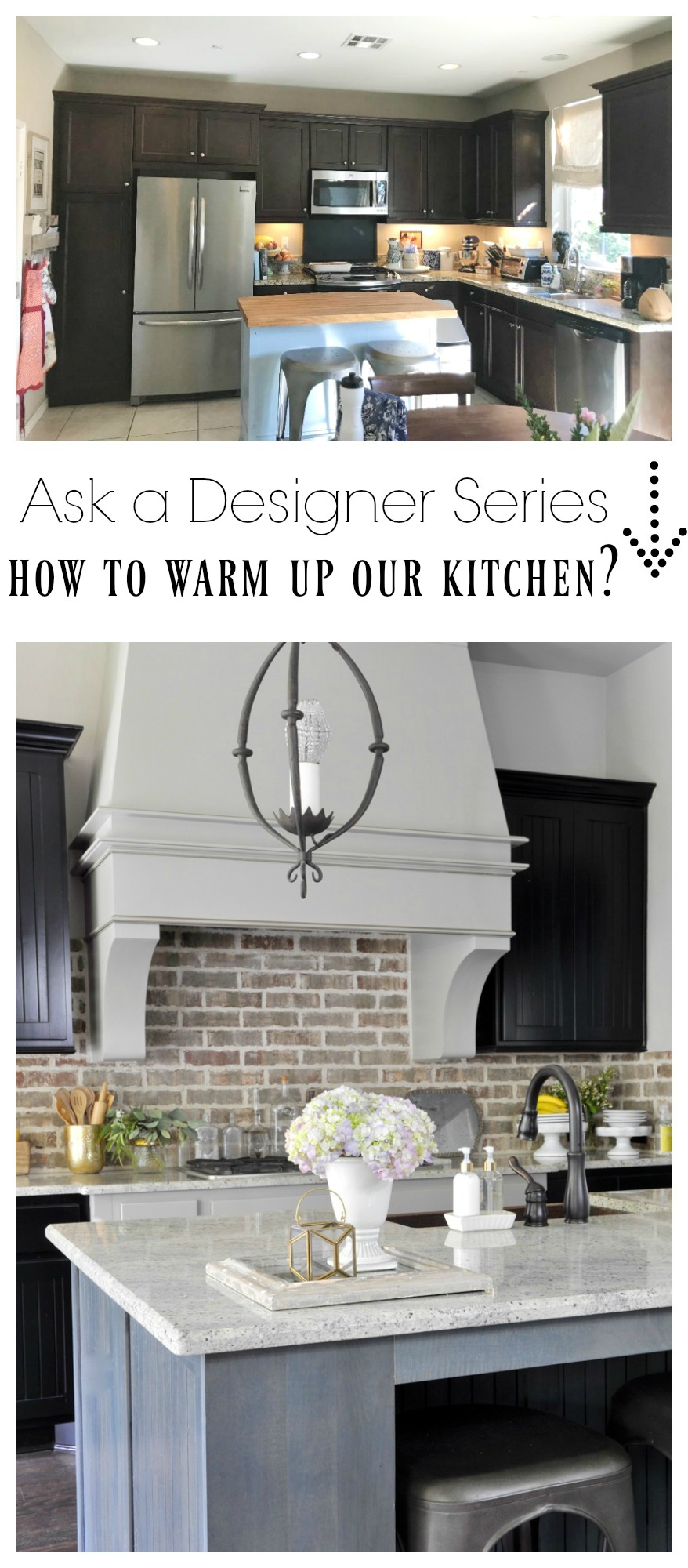 Ask a Designer Series- How To Warm Up A Kitchen