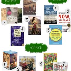 Christmas Gift Guide For Readers- Top Book for Her, Him and Kids