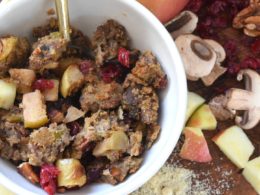 Paleo and Gluten Free Stuffing- Thanksgiving Side Dish