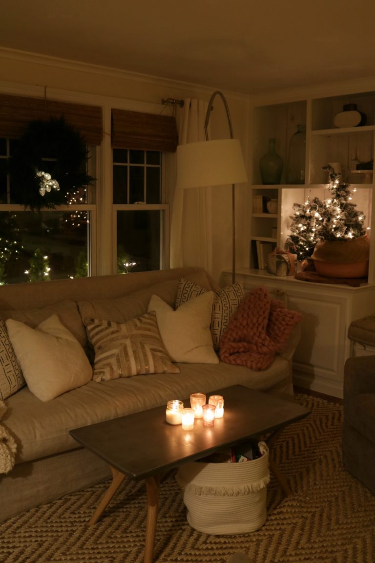 Christmas Nights Tour- In our Connecticut Cape - Nesting With Grace