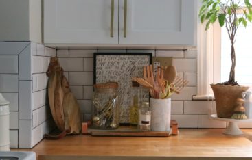Top Questions in our Kitchen- Butcher Block, Plants and Cutting Boards