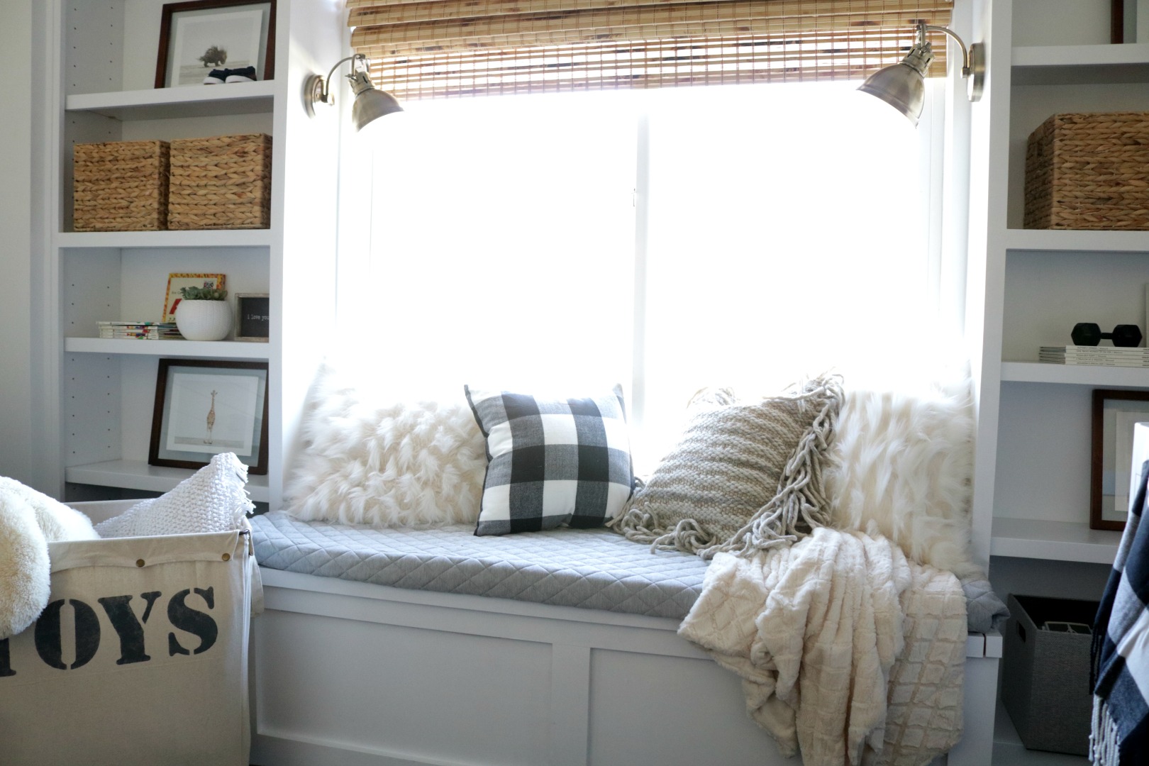 How To Build A Window Seat And Built In, Built In Bookcase Window Seat