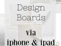 How to Create Design Boards from Iphone and Ipad