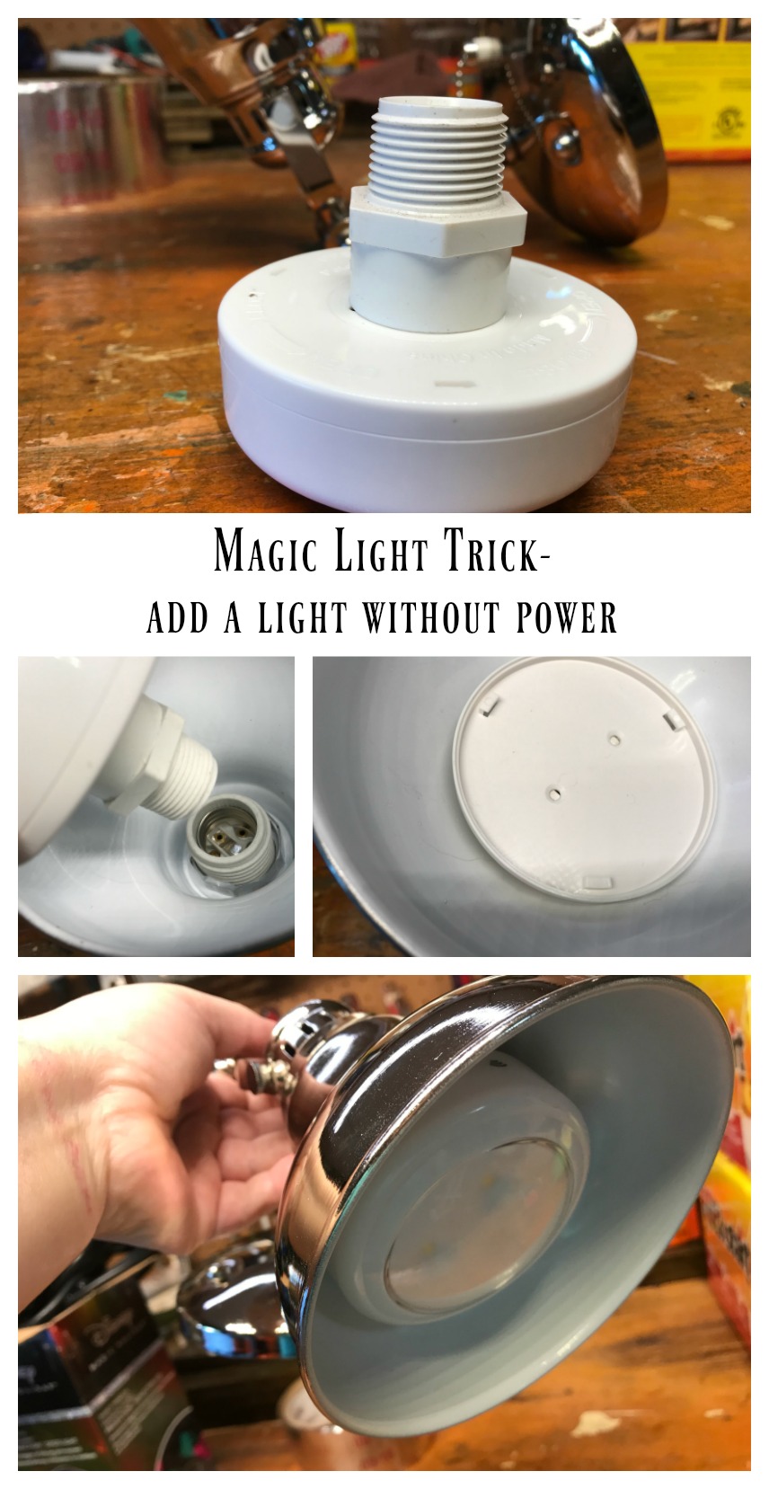 Magic Light Trick- Add a light without power