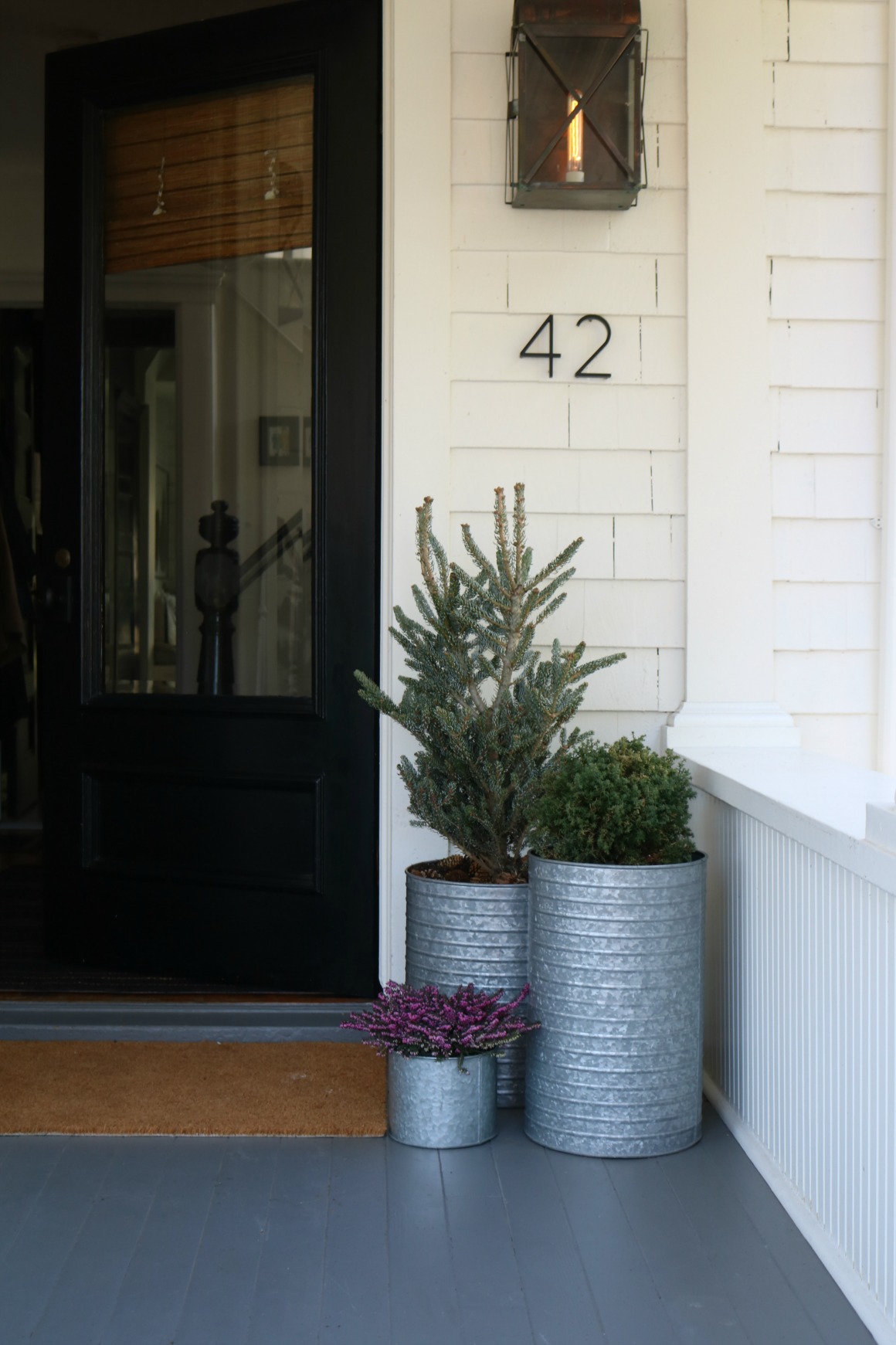Outdoor Inspiration- Planters for Front Porch