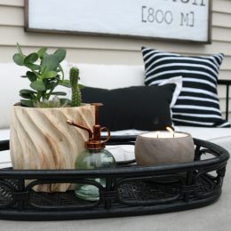 Favorite Things- Simple Coffe Table Center Piece from Target