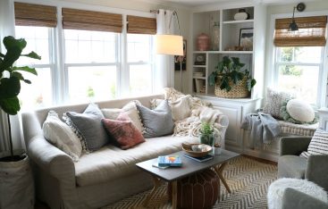 Simple thing you can do to give your sofa a new look!