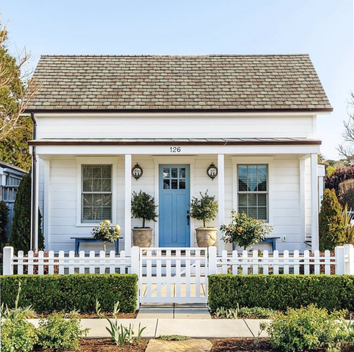 Exterior Inspiration- Home with No Shutters