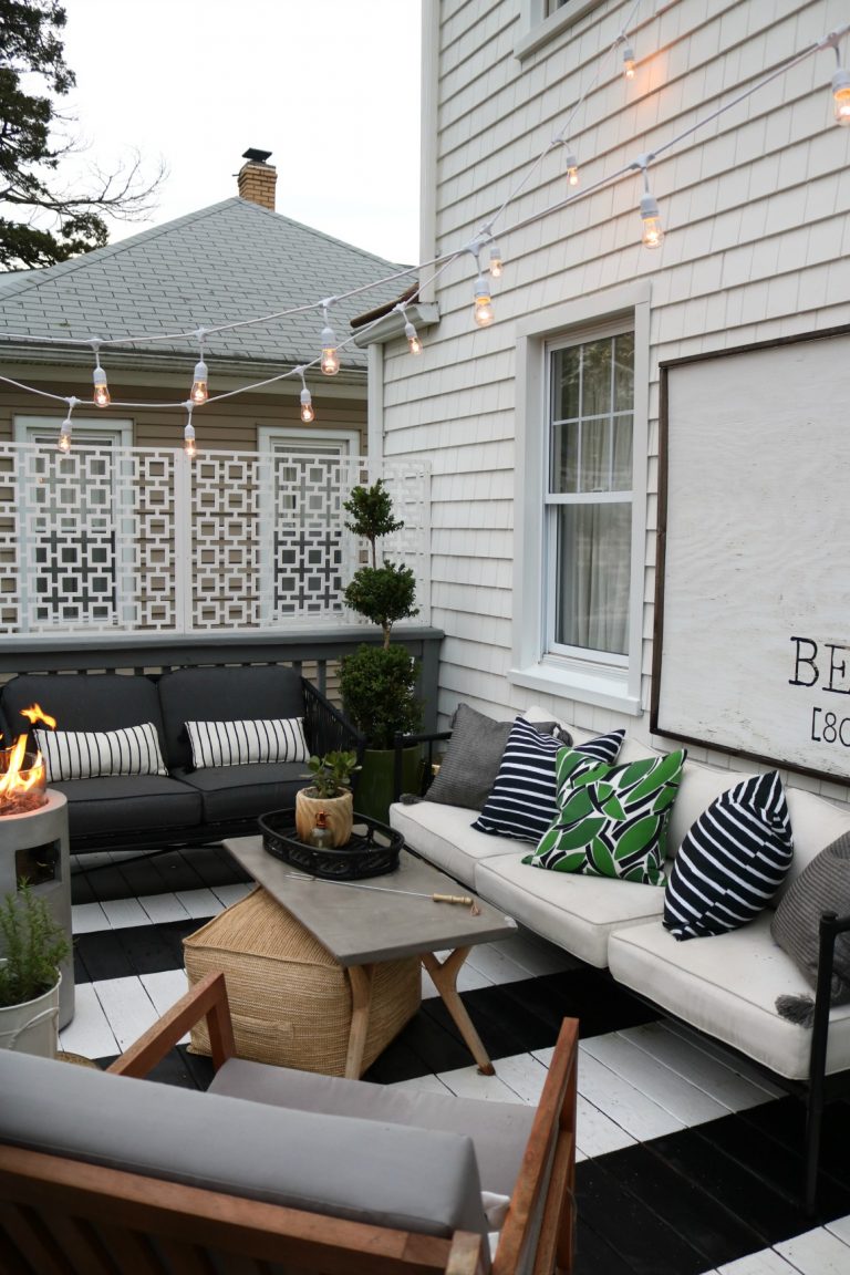 How we Clean our Outdoor Cushions, Indoor Cushions and Rugs Nesting With Grace