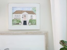 Custom Art- Painting of YOUR Home