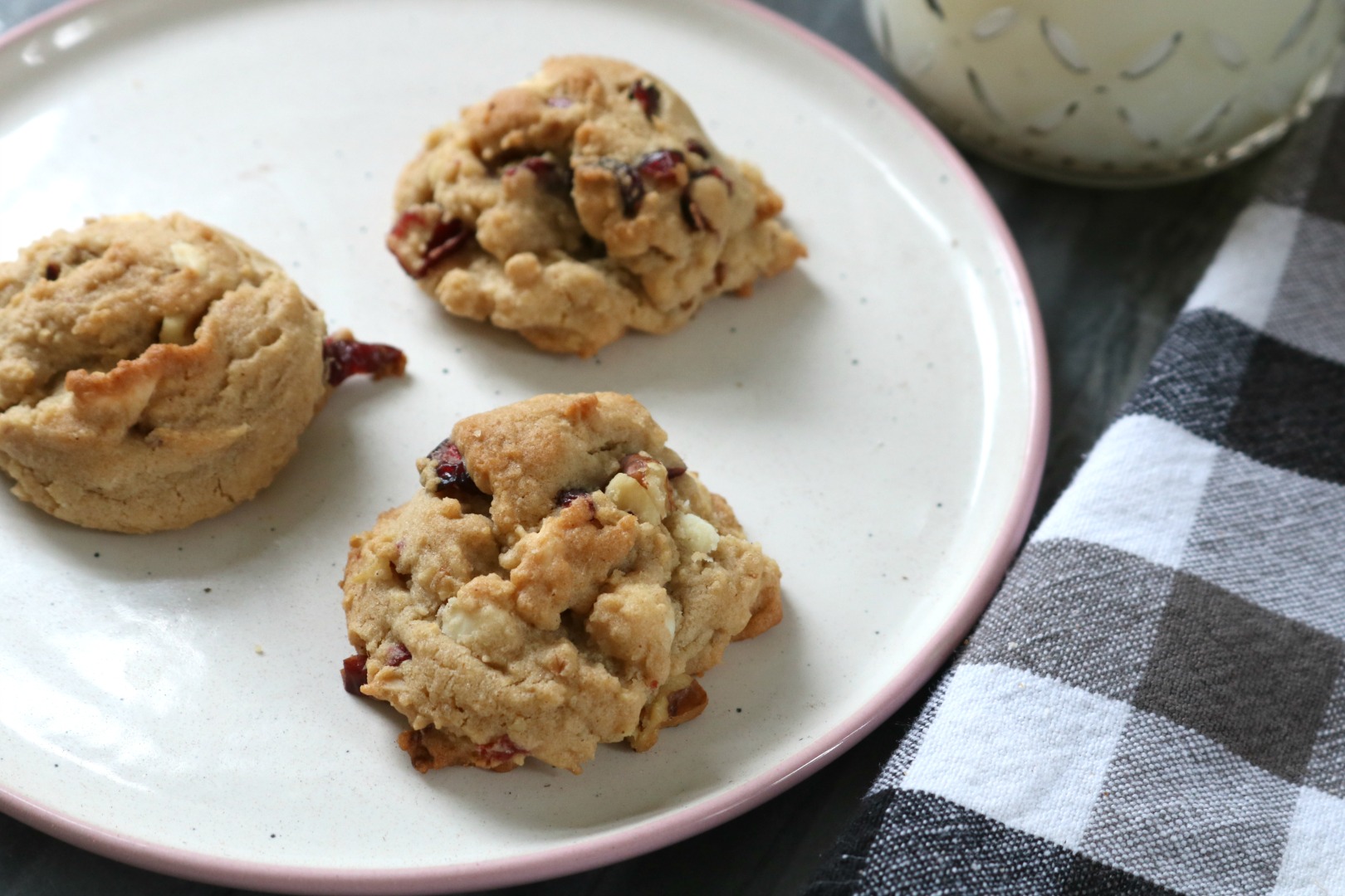 Favorite Cranberry and White Chocolate Chip Cookies