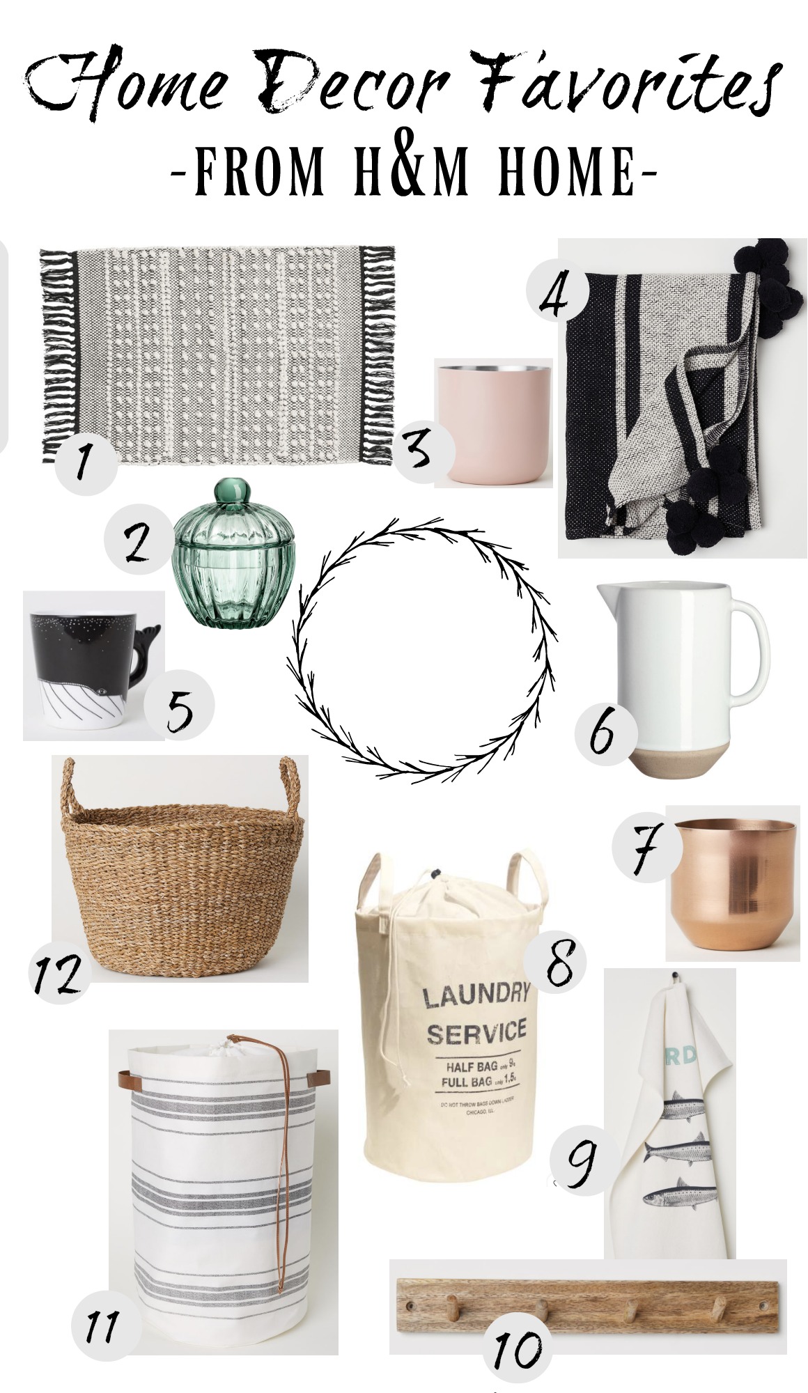 Home Decor Favorites- From h&m Home