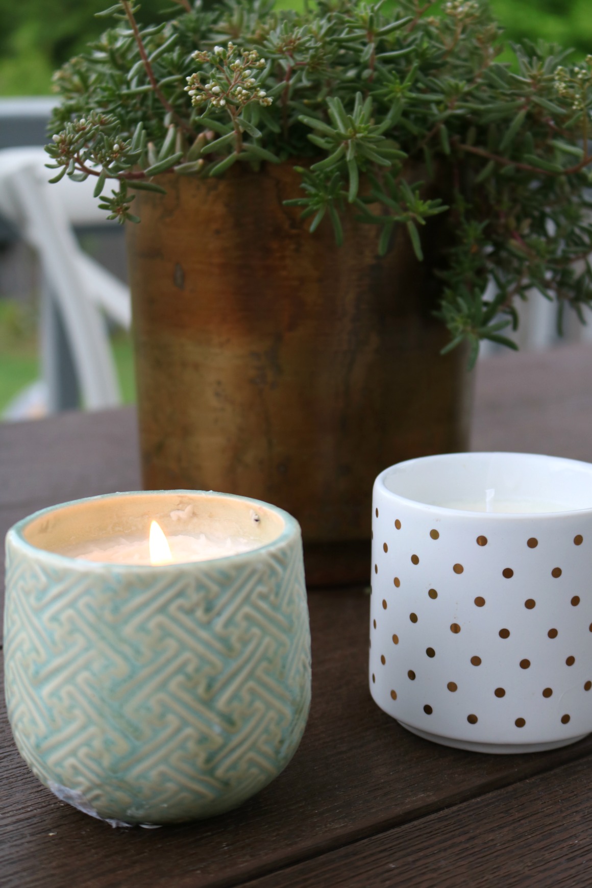 How to make Natural Candles- The EASY way!