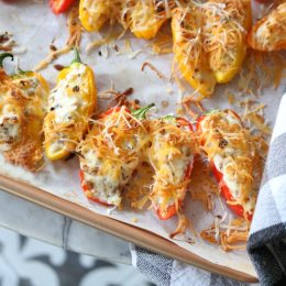 Stuffed Sweet Peppers Appetizer- Everyone will LOVE!!