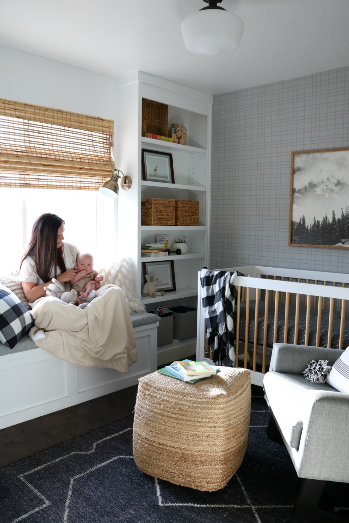 lowes outdoor blinds for porches on Affordable Bamboo Woven Shades And Fabric Roman Shades Ultimate Guide Nesting With Grace