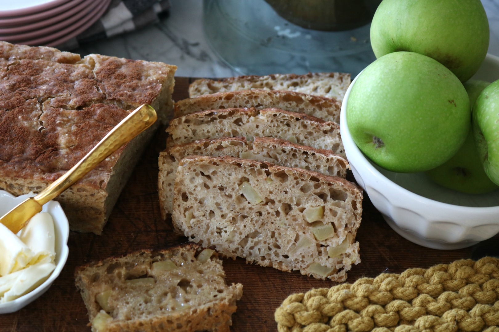 Apple Bread Recipe with Fall Printable
