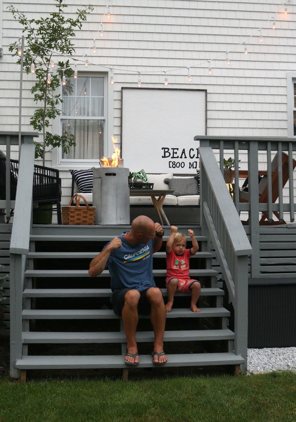 what to do with space under deck on Deck Switching From Lattice To Slats And How We Clean Our Deck Nesting With Grace