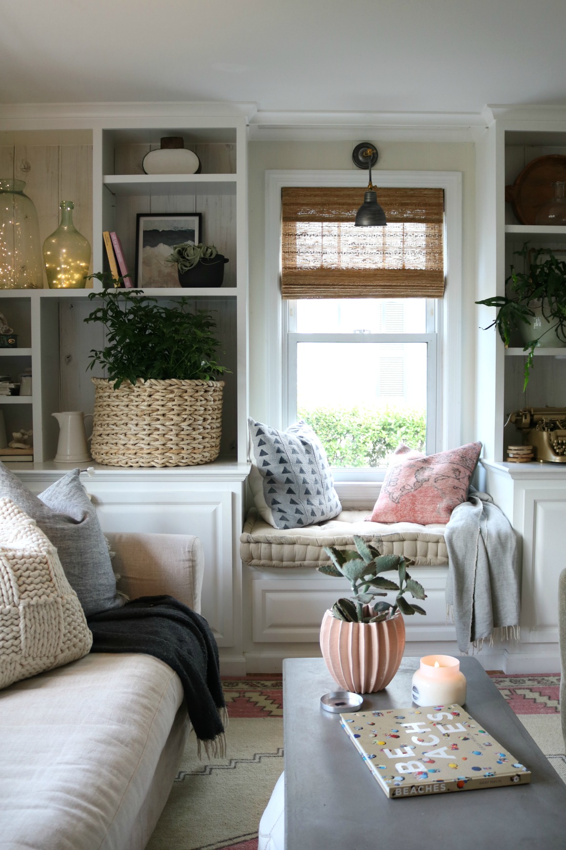 Bamboo and Fabric Roman Shades- Complete Source Guide